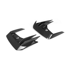 SOOQOO BMW X3 G01 carbon fibre side vent - side profile view
