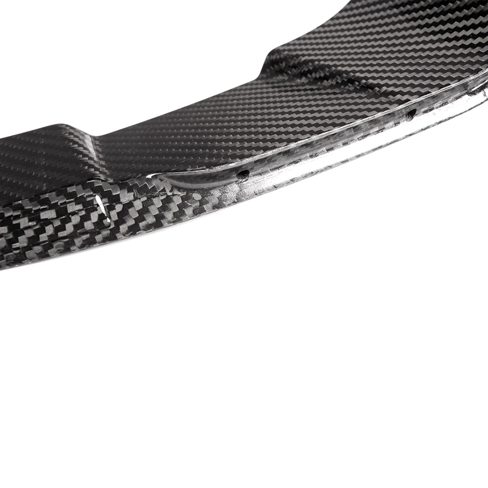 SOOQOO BMW 8 Series G14 carbon fibre front side vent - full vehicle shot with part installed