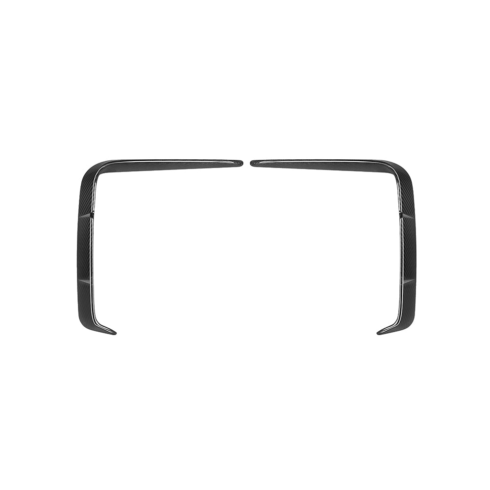 SOOQOO BMW 4 Series G22 carbon fibre carbon trim - side profile view