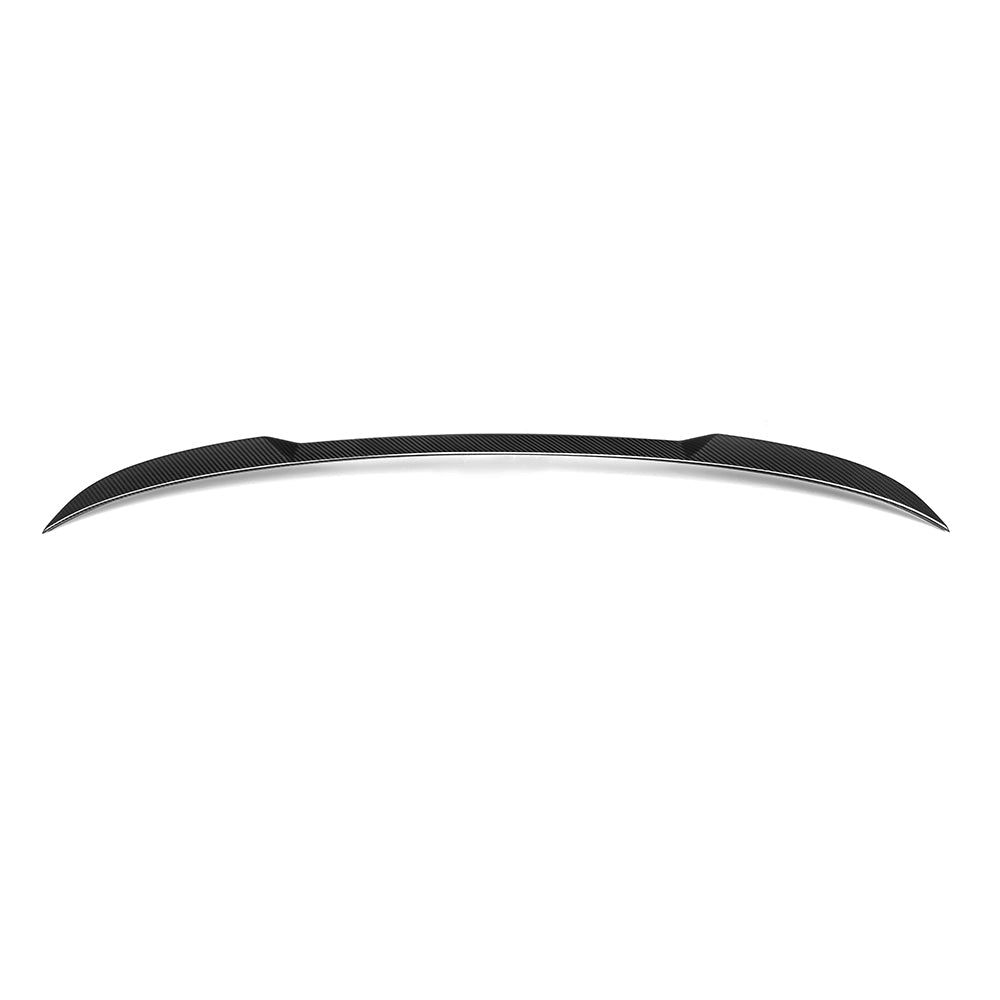 SOOQOO BMW X3 G01 carbon fibre spoiler - side profile view