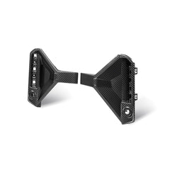 SOOQOO BMW M2 G87 carbon fibre rear diffuser - front three-quarter view