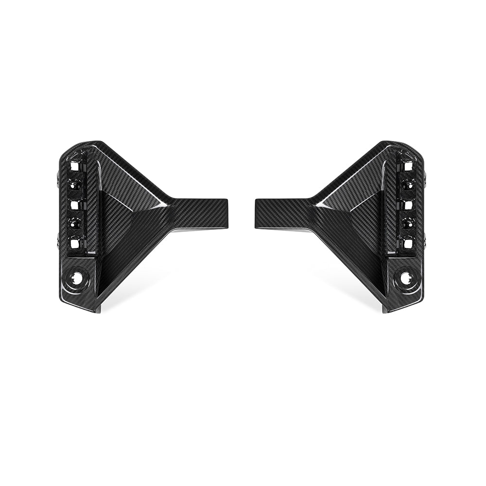SOOQOO BMW M2 G87 carbon fibre rear diffuser - side profile view