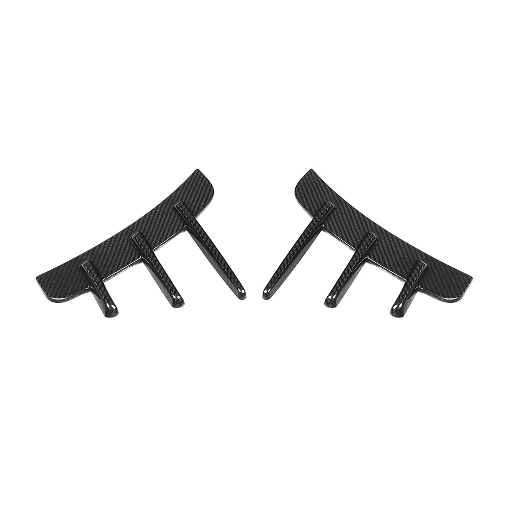SOOQOO BMW 4 Series G22 carbon fibre side spat - side profile view