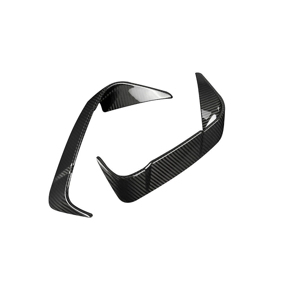 SOOQOO BMW 4 Series G22 carbon fibre carbon trim - installation fitment view