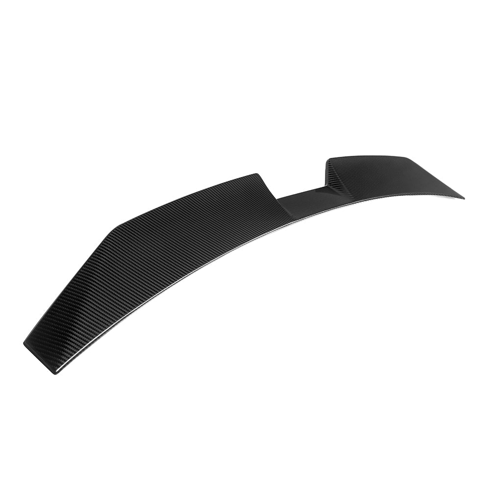 SOOQOO BMW M5 G90 carbon fibre spoiler - installation fitment view