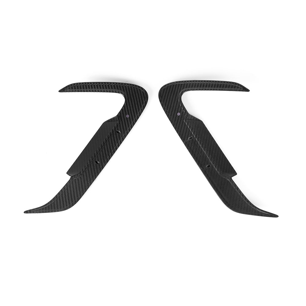 SOOQOO BMW X3 G01 carbon fibre side fender - side profile view