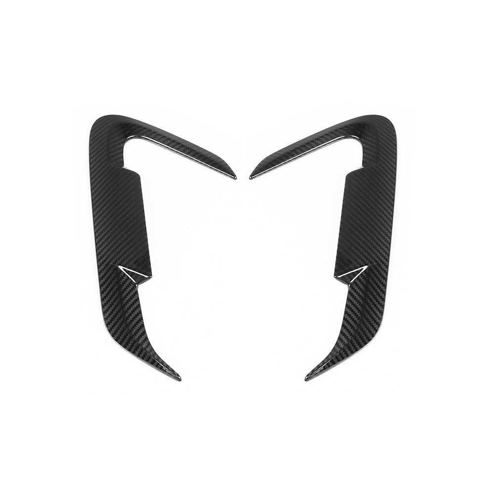 SOOQOO BMW X3 G01 carbon fibre side fender - installation fitment view