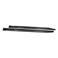 SOOQOO BMW i4 G26 carbon fibre side skirt - side profile view