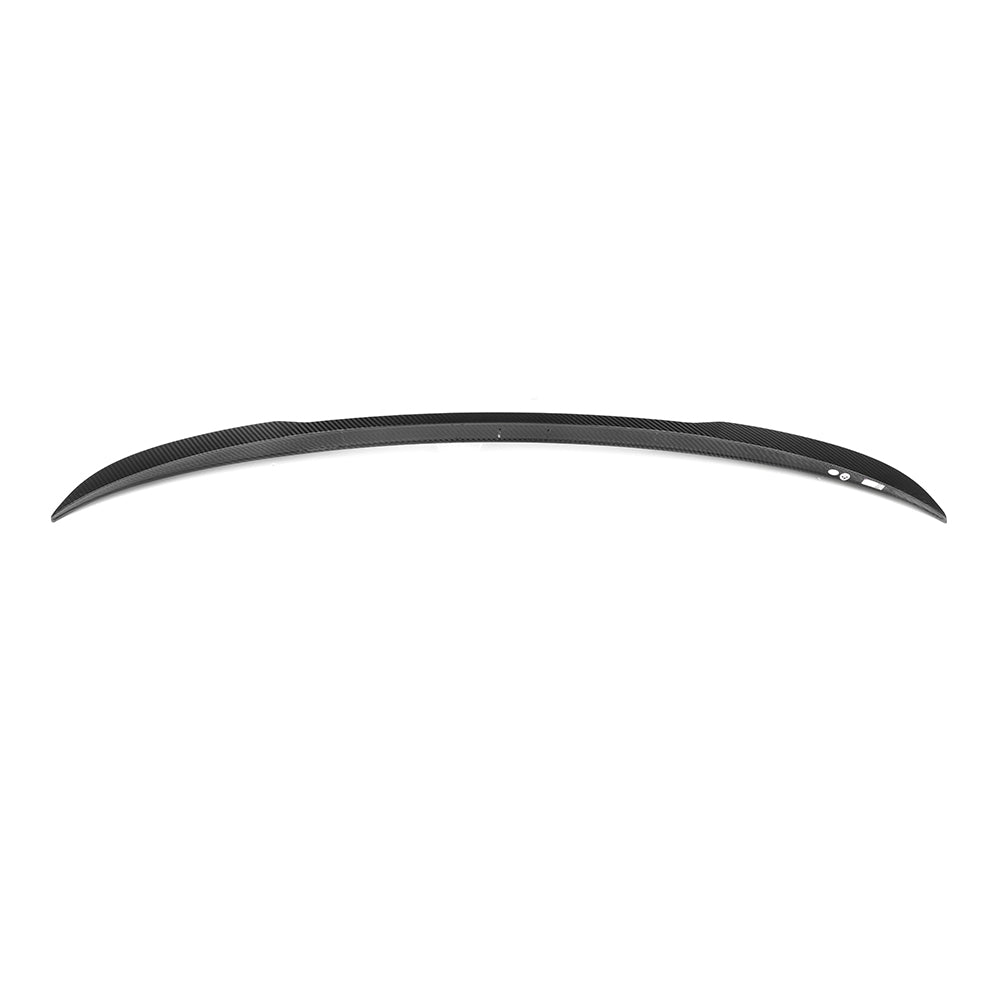 SOOQOO BMW X3M F97 carbon fibre spoiler - detail shot of mounting points