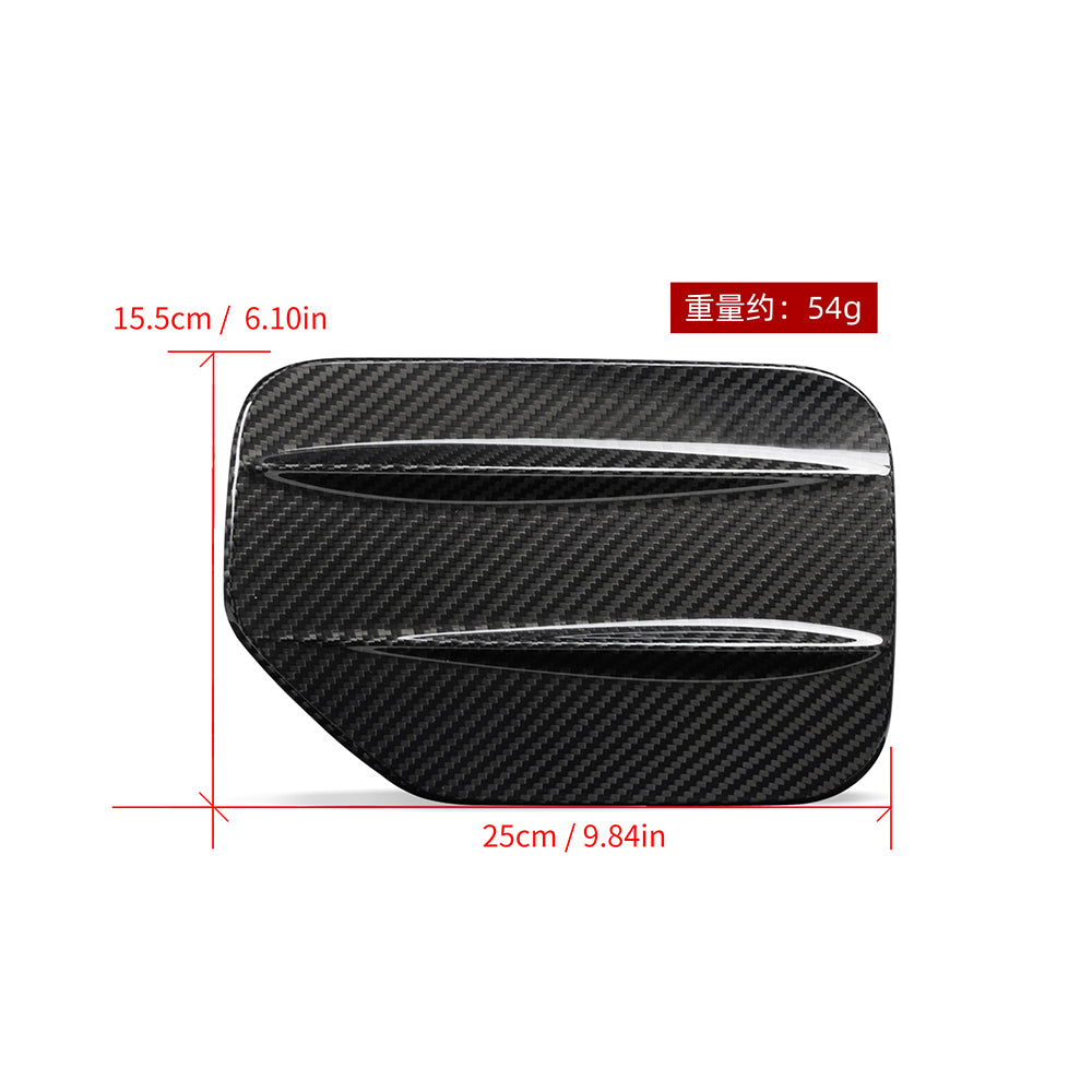 SOOQOO BMW iX3 G08 carbon fibre adapter cover - full vehicle shot with part installed