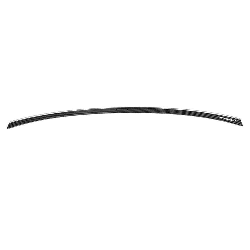 SOOQOO BMW M5 G90 carbon fibre spoiler - detail shot of mounting points