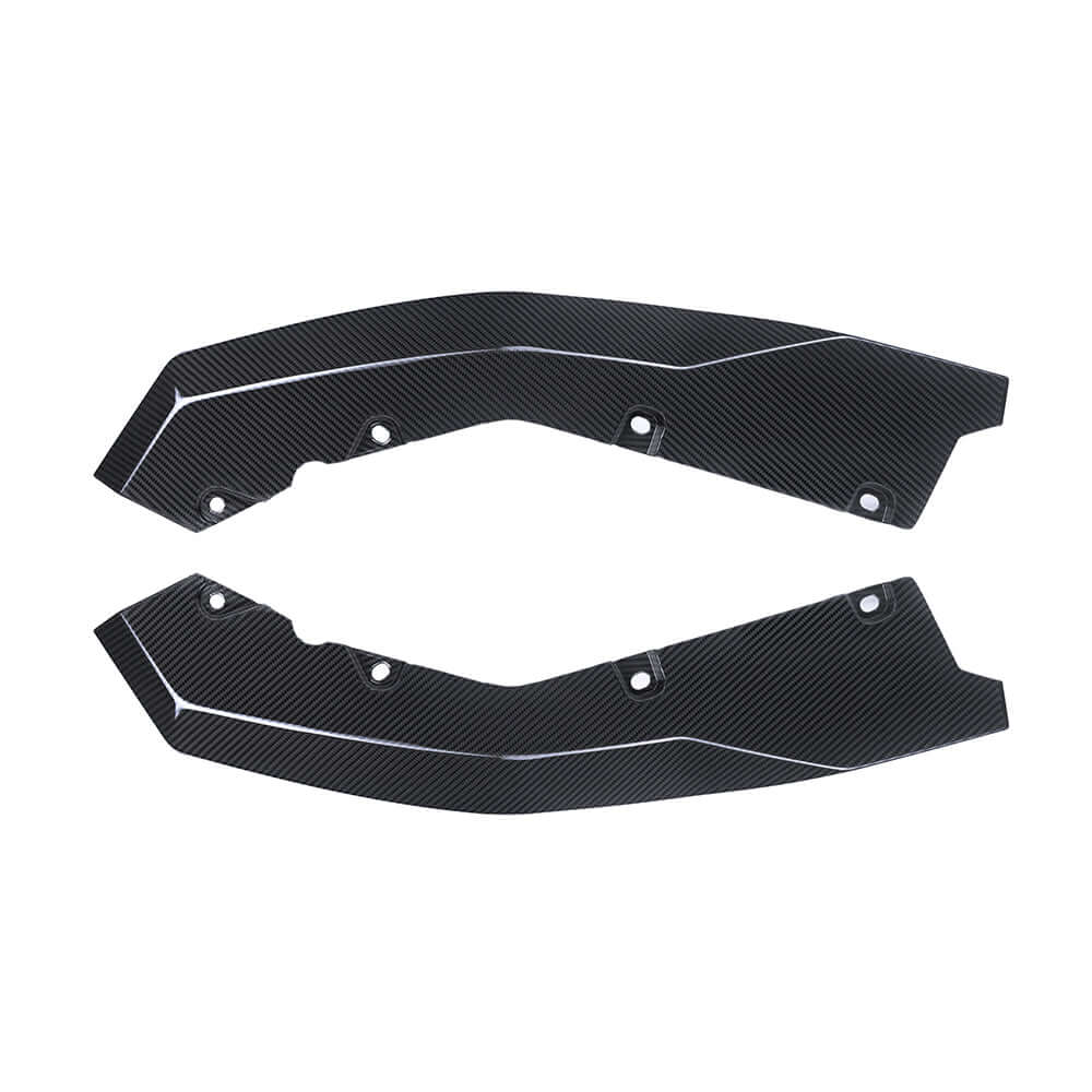 SOOQOO BMW M4 G82 carbon fibre rear diffuser - detail shot of mounting points