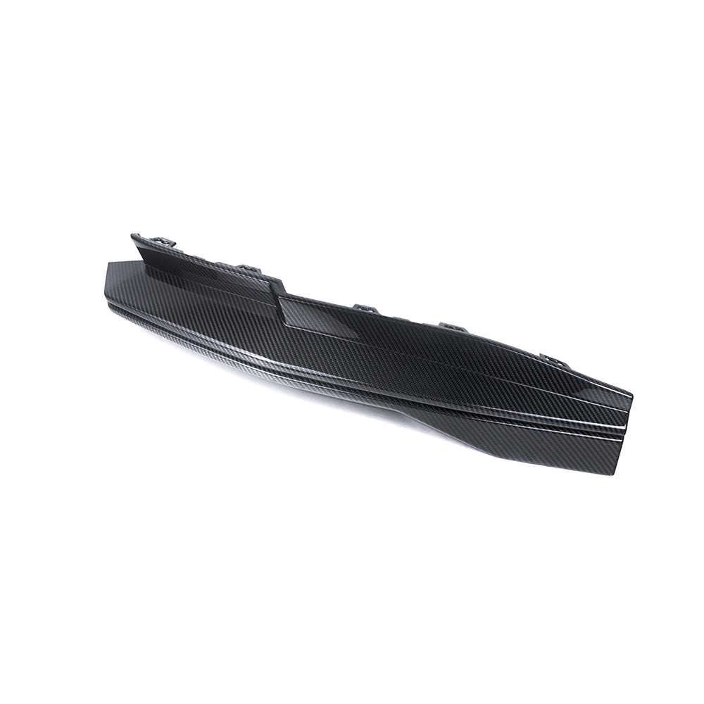 SOOQOO BMW M4 G82 carbon fibre rear diffuser - rear three-quarter view