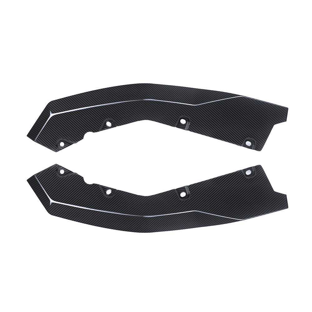 SOOQOO BMW M4 G82 carbon fibre rear diffuser - side profile view