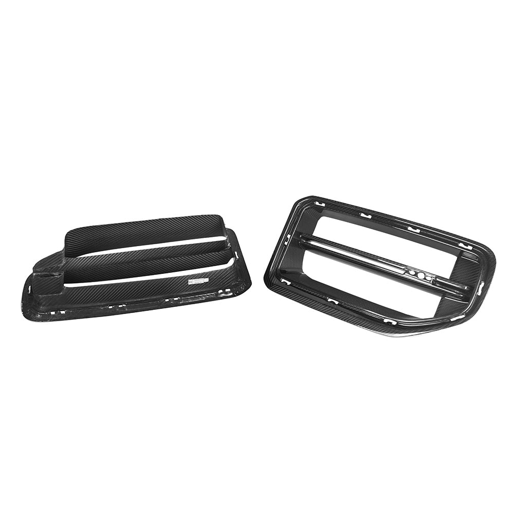 SOOQOO BMW M2 G87 carbon fibre grille - full vehicle shot with part installed