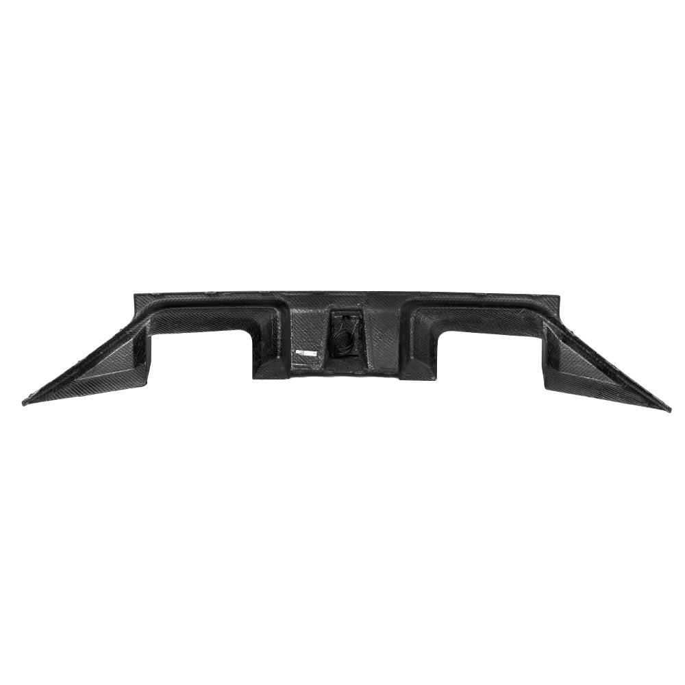 SOOQOO BMW M2 G87 carbon fibre rear diffuser - installation fitment view
