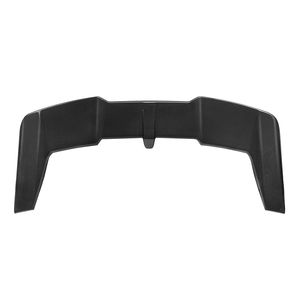 SOOQOO BMW M5 G99 carbon fibre spoiler - side profile view