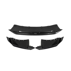 SOOQOO BMW X5 G05 carbon fibre front splitter - side profile view