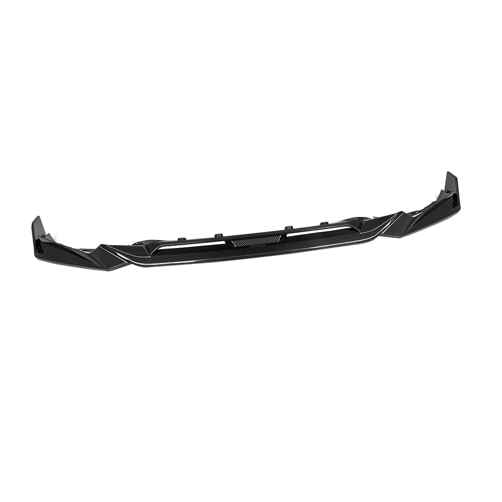 SOOQOO BMW X5 G05 carbon fibre front splitter - installation fitment view