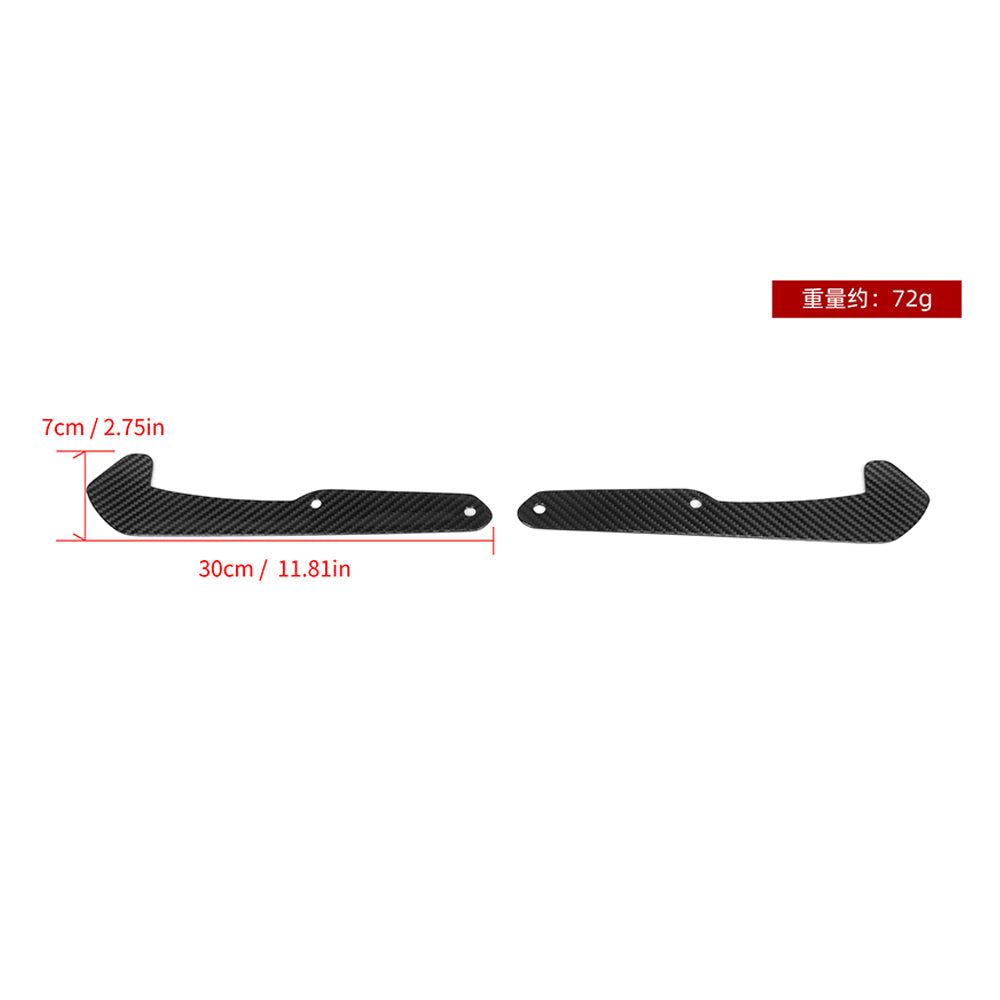 SOOQOO BMW M3 G80 carbon fibre carbon trim - rear three-quarter view