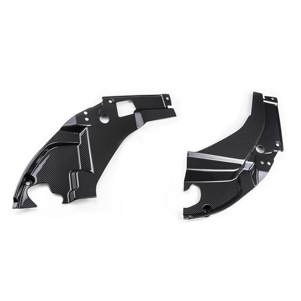 SOOQOO BMW M2 G87 carbon fibre carbon trim - front three-quarter view