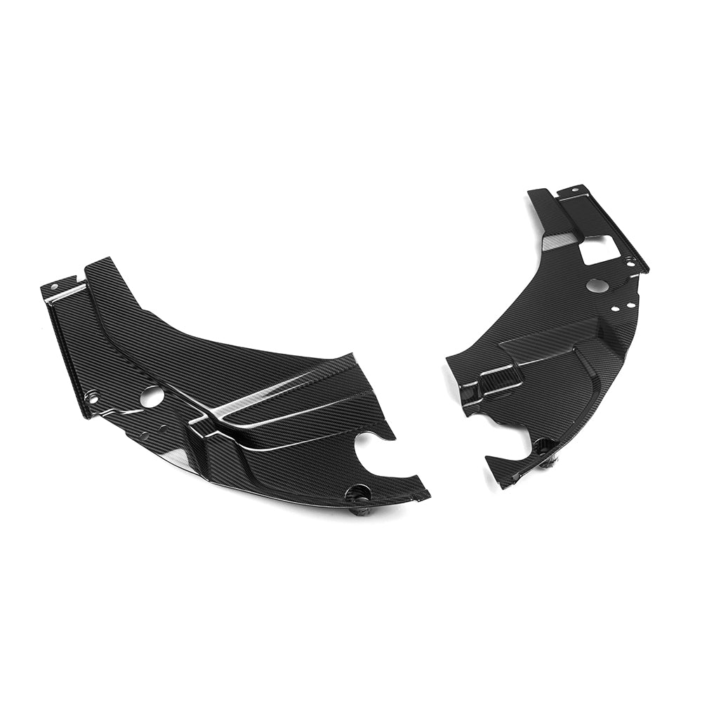 SOOQOO BMW M2 G87 carbon fibre carbon trim - installation fitment view