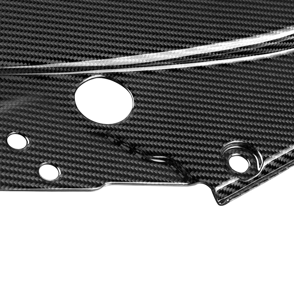SOOQOO BMW M2 G87 carbon fibre carbon trim - rear three-quarter view