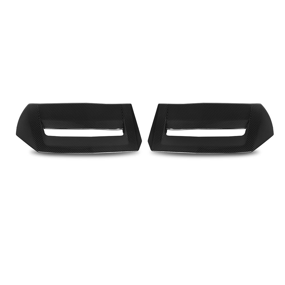 SOOQOO BMW X4M F98 carbon fibre spoiler - front three-quarter view