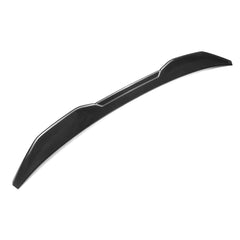 SOOQOO BMW X4M F98 carbon fibre spoiler - side profile view