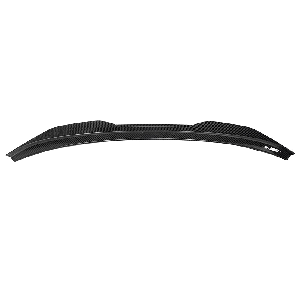 SOOQOO BMW X4M F98 carbon fibre spoiler - detail shot of mounting points