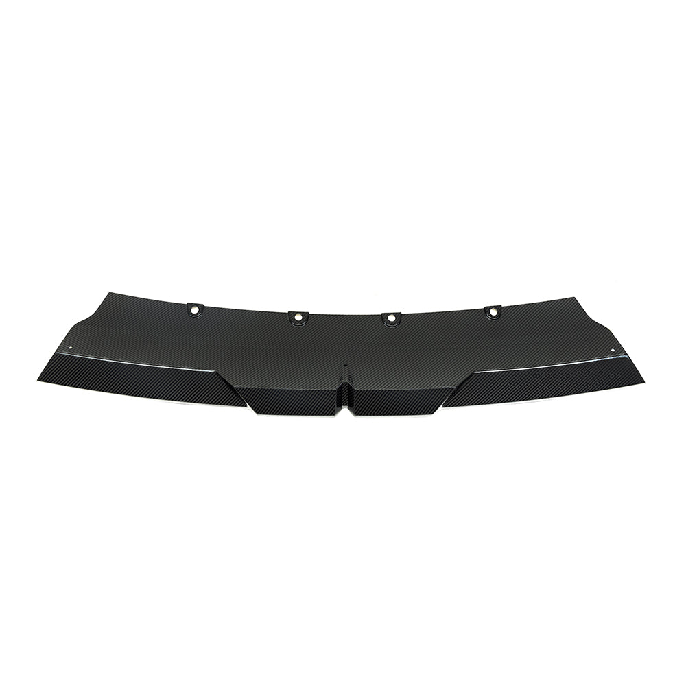 SOOQOO BMW X3 G45 carbon fibre front splitter - side profile view