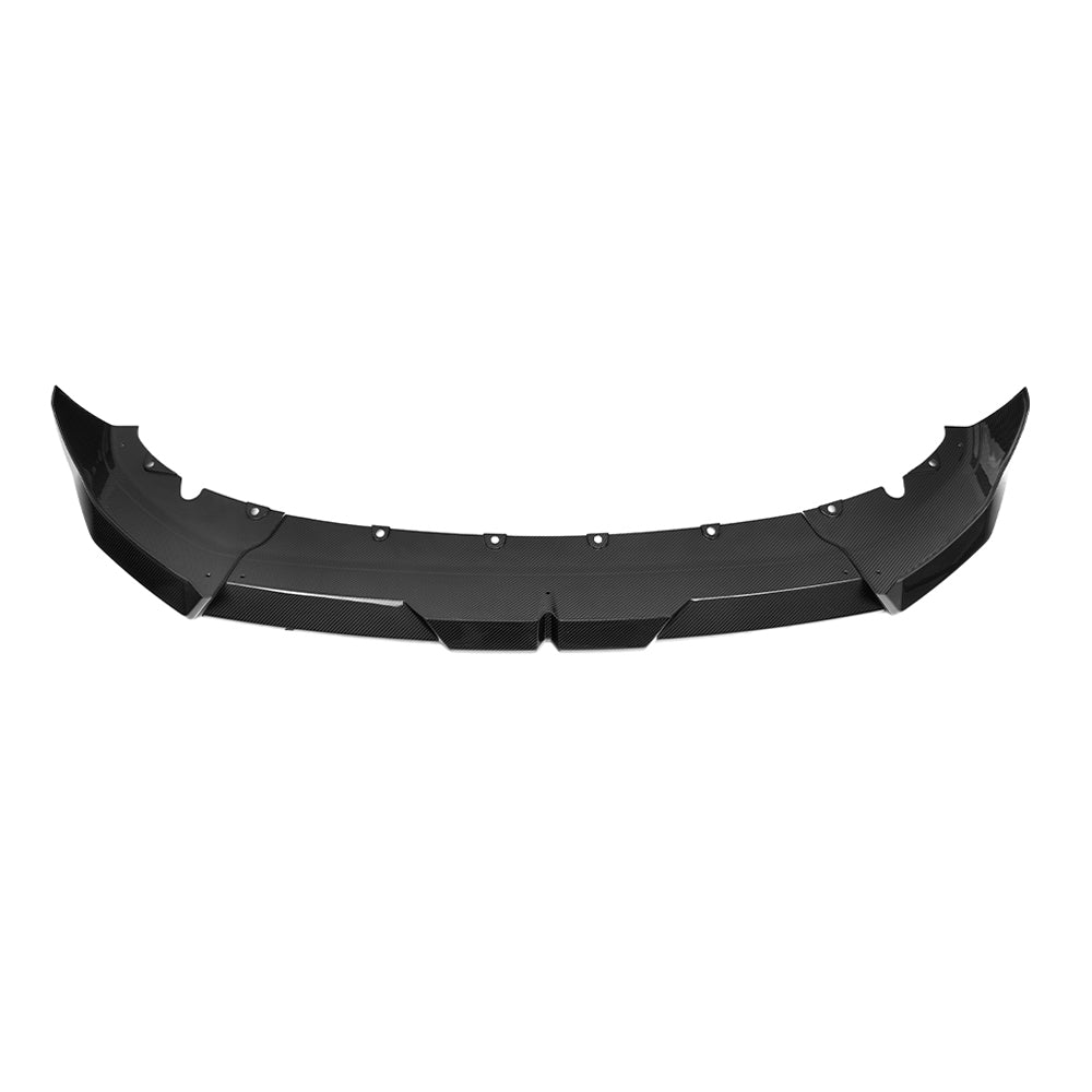 SOOQOO BMW X3 G45 carbon fibre front splitter - installation fitment view