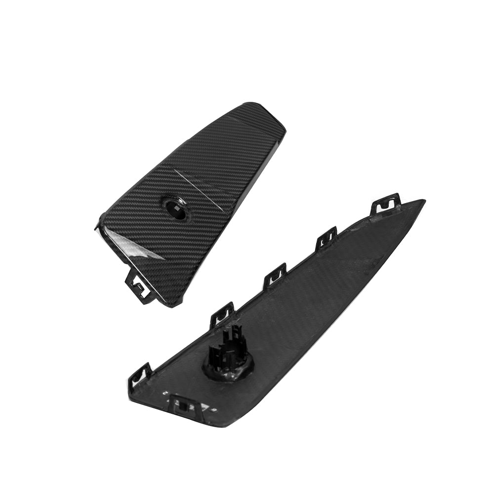 SOOQOO BMW X3 G45 carbon fibre carbon trim - front three-quarter view