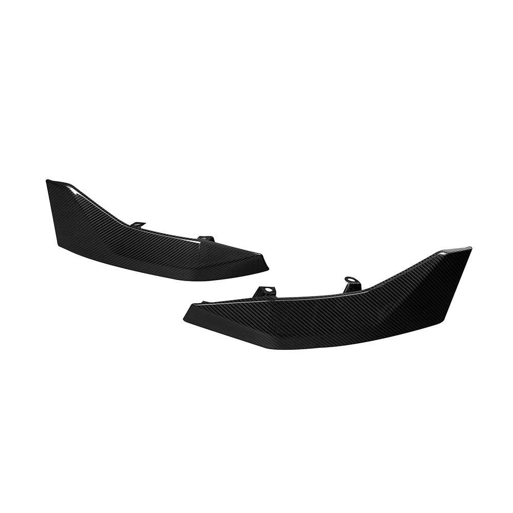 SOOQOO BMW X3 G45 carbon fibre rear diffuser - installation fitment view