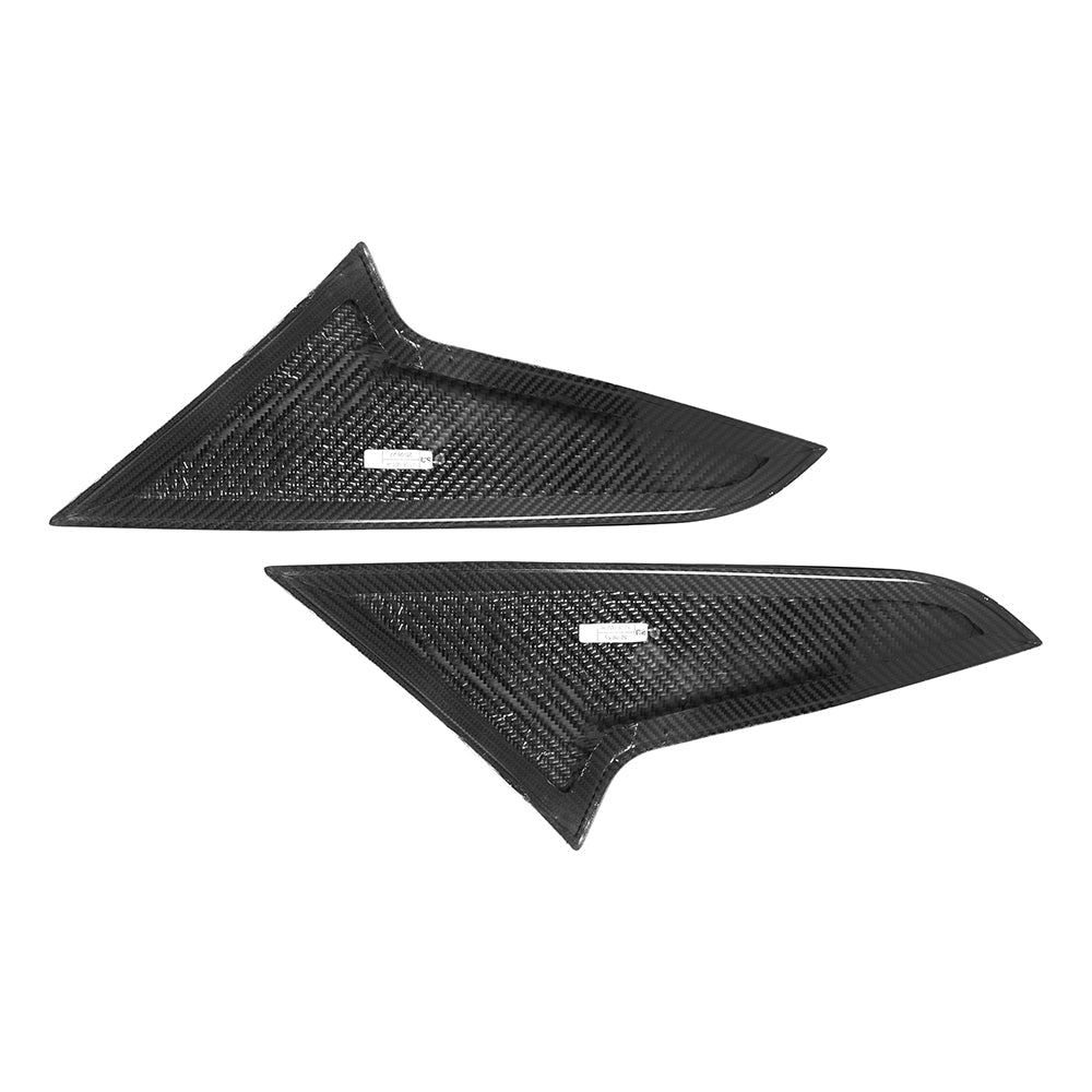 SOOQOO BMW X3 G45 carbon fibre carbon trim - close-up of carbon fibre weave detail
