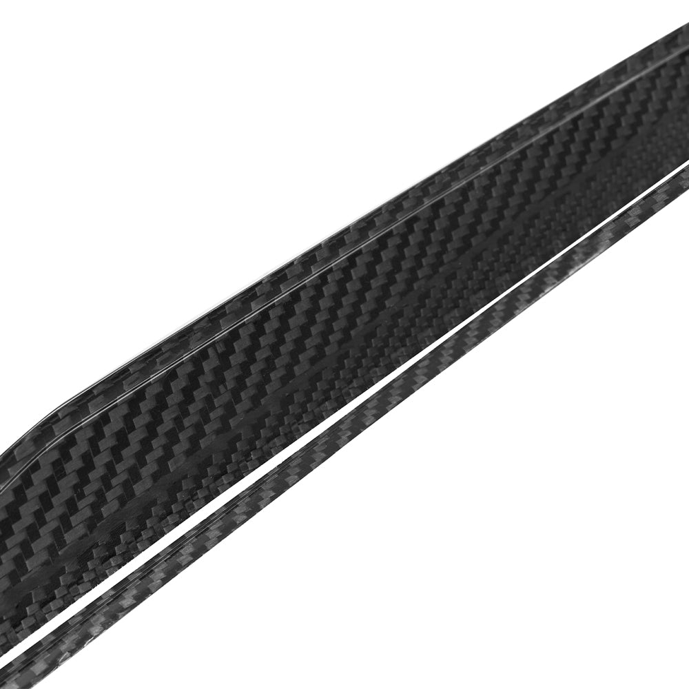 SOOQOO BMW X3 G45 carbon fibre spoiler - front three-quarter view