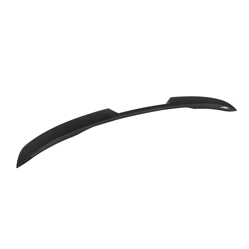 SOOQOO BMW X3 G45 carbon fibre spoiler - installation fitment view