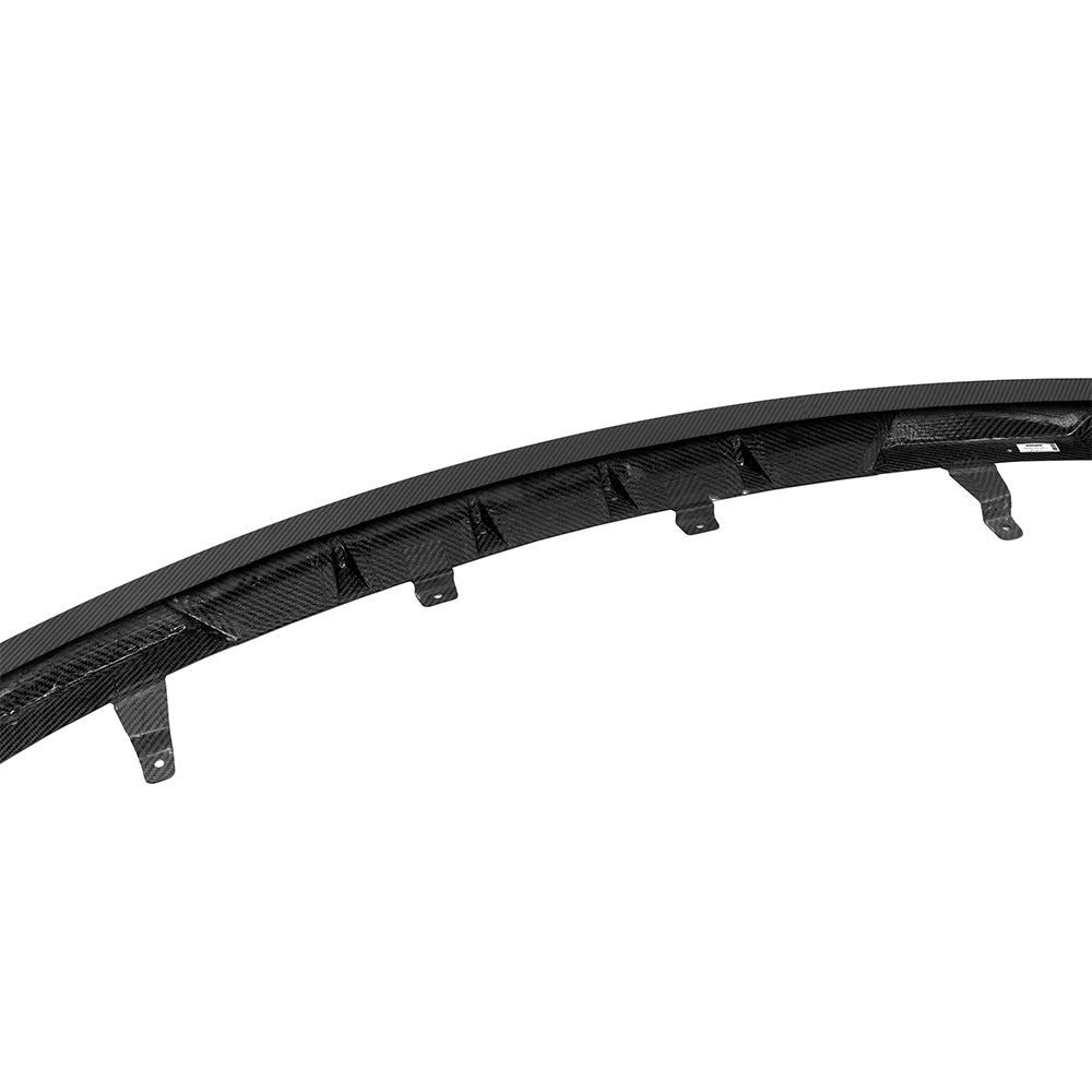 SOOQOO Mercedes-Benz CLE 53  carbon fibre front splitter - full vehicle shot with part installed