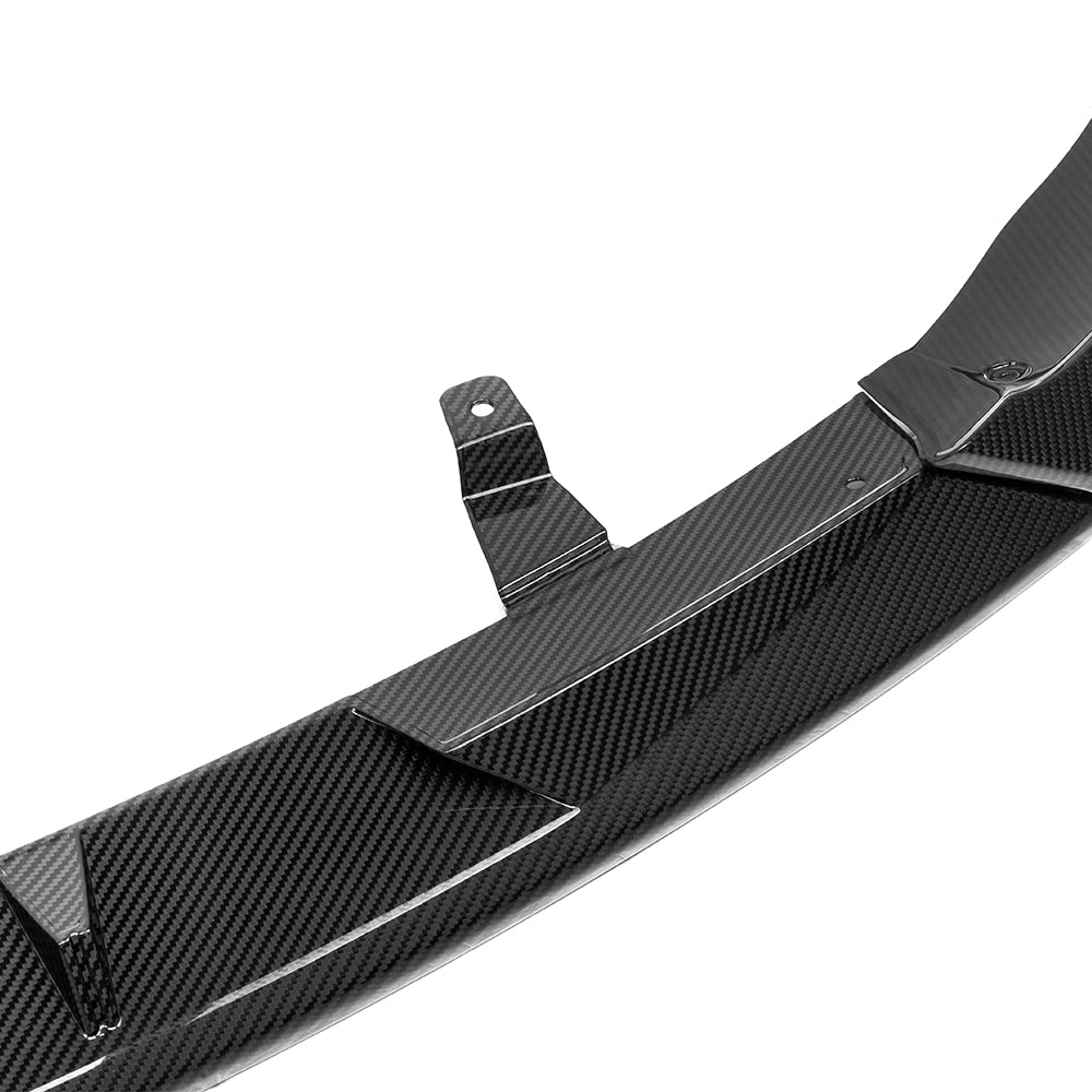 SOOQOO Mercedes-Benz CLE 53  carbon fibre front splitter - side profile view