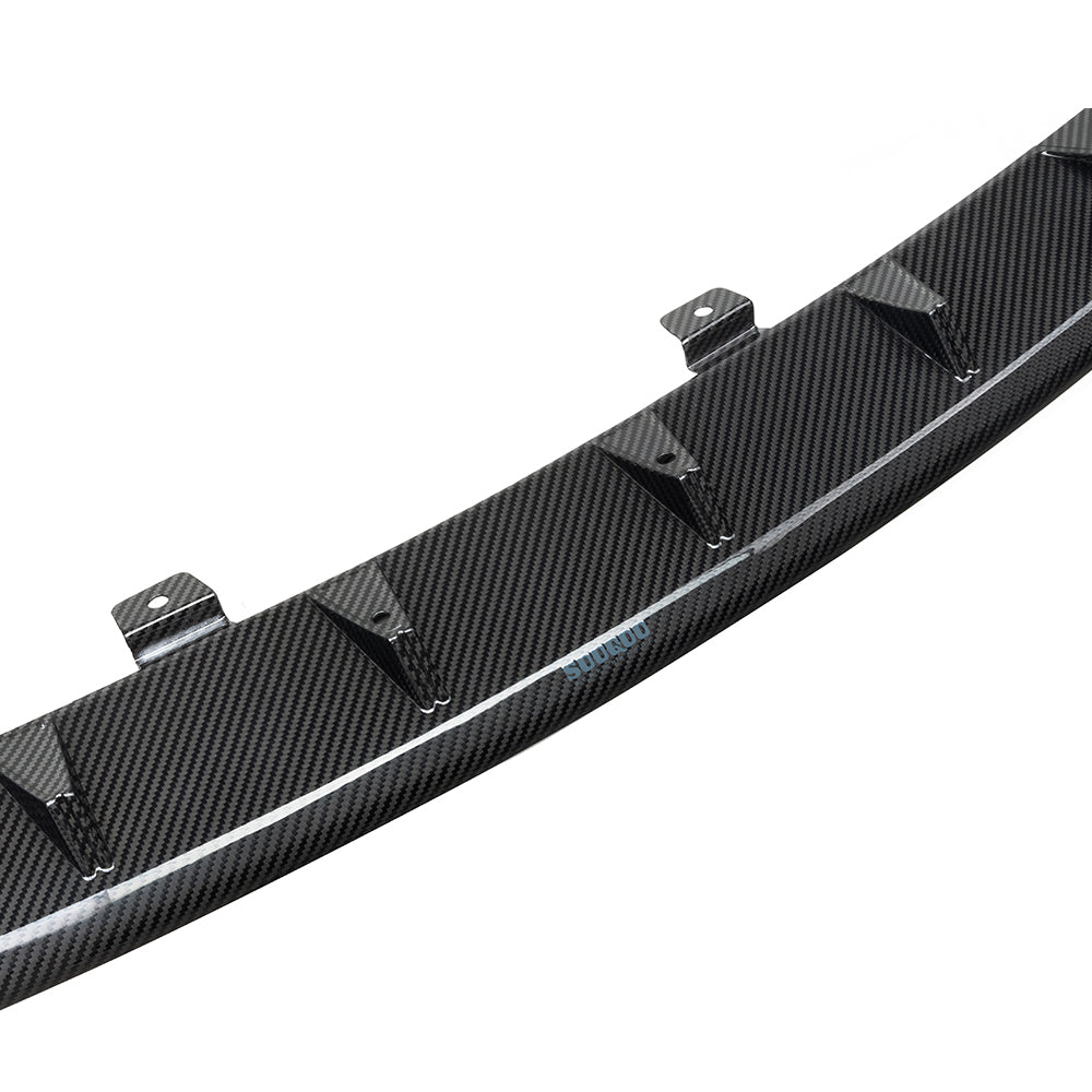 SOOQOO Mercedes-Benz CLE 53  carbon fibre front splitter - front three-quarter view