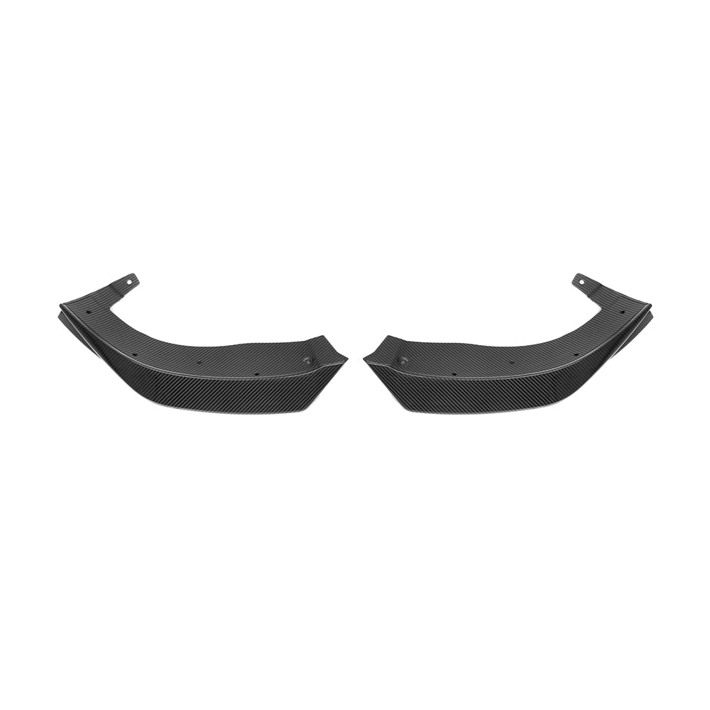 SOOQOO Mercedes-Benz CLE 53  carbon fibre front splitter - installation fitment view