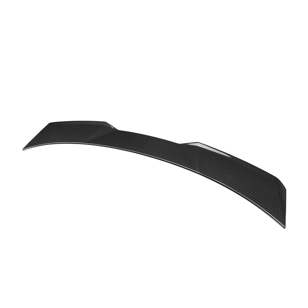 SOOQOO Mercedes-Benz   carbon fibre spoiler - installation fitment view