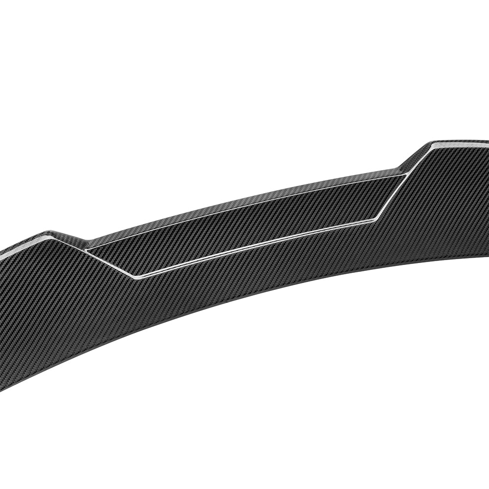 SOOQOO Mercedes-Benz   carbon fibre spoiler - rear three-quarter view