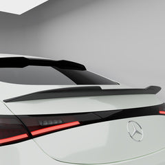 SOOQOO Mercedes-Benz   carbon fibre spoiler - close-up of carbon fibre weave detail