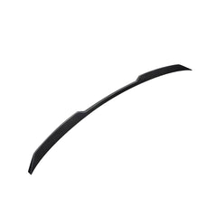 SOOQOO BMW M5 G99 carbon fibre spoiler - side profile view