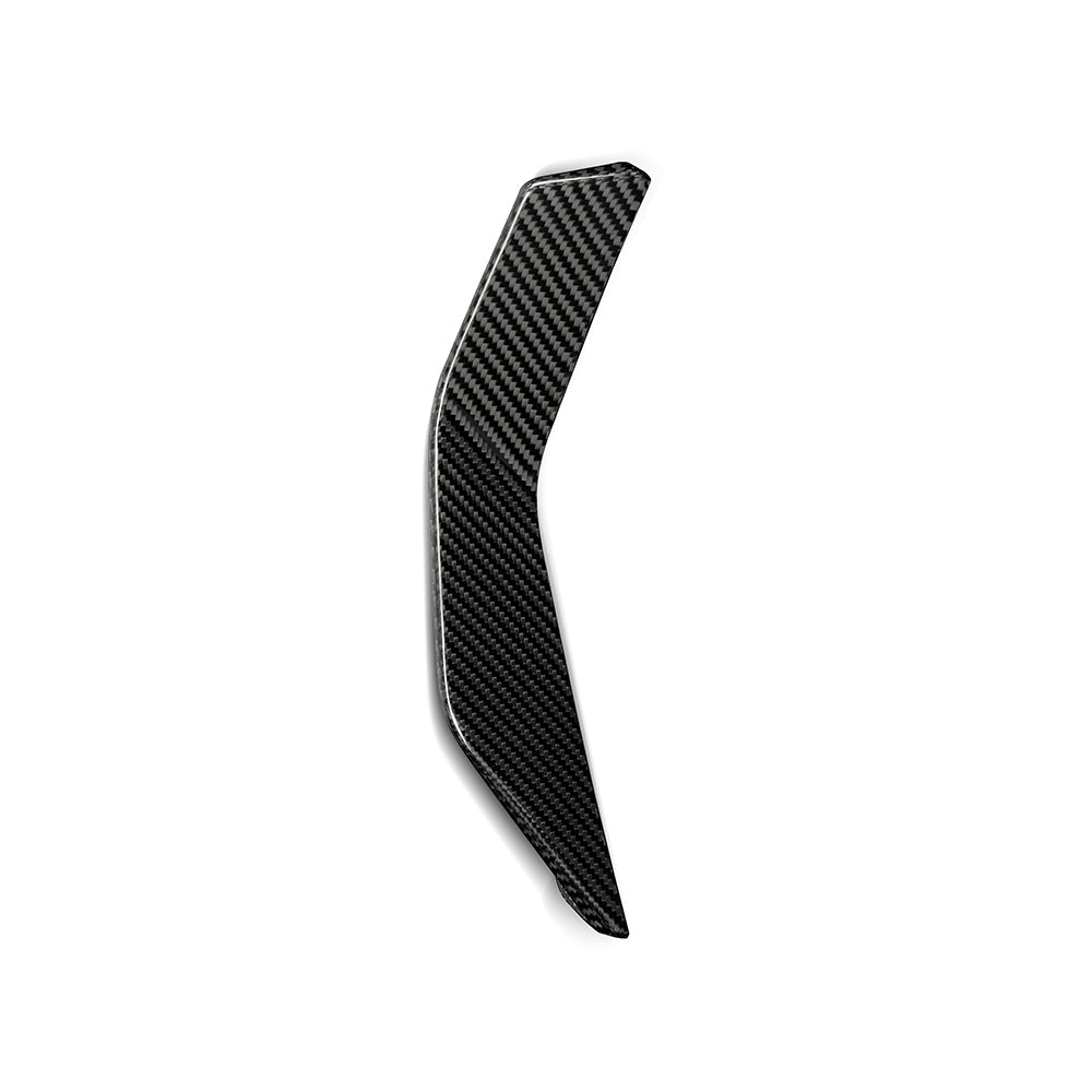SOOQOO Audi RS3  carbon fibre canard - side profile view