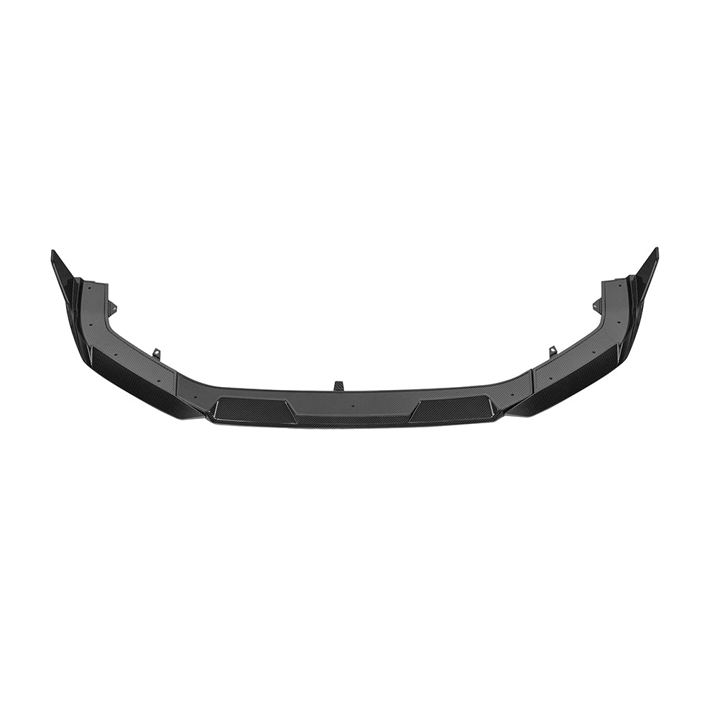 SOOQOO Audi RS3  carbon fibre front splitter - installation fitment view