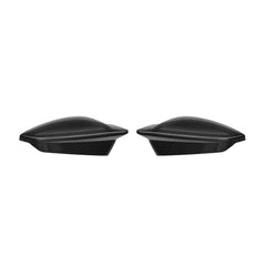 SOOQOO Audi RS3  carbon fibre mirror cap - front three-quarter view