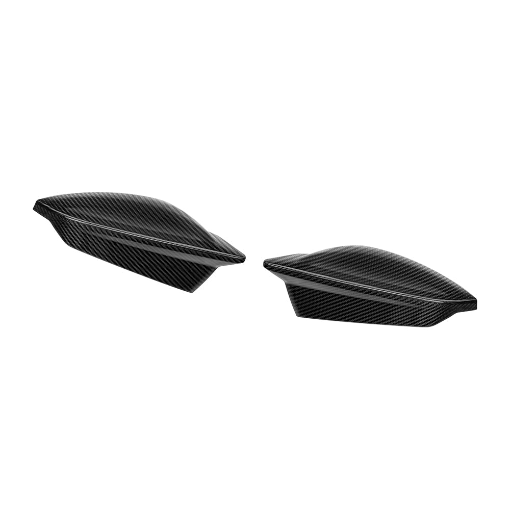 SOOQOO Audi RS3  carbon fibre mirror cap - installation fitment view