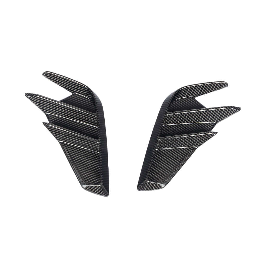 SOOQOO Audi RS3  carbon fibre carbon trim - installation fitment view
